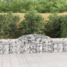 Furniture Limited - Paniers à gabions arqués 30 pcs 300x30x60/80
