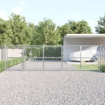 Furniture Limited - Portal de jardin maille argenté 500x175 cm ac