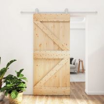 Furniture Limited - Puerta corredera con herrajes madera maciza