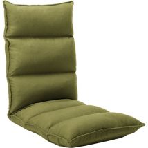Furniture Limited - Sedia a Sdraio da Terra Pieghevole Verde in