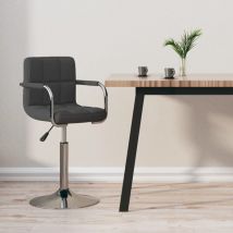 Prolenta Premium - Furniture Limited - Sgabello da Bar Grigio Scuro in Tessuto
