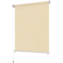 Furniture Limited - Tenda a Rullo per Esterni 220x140 cm Crema