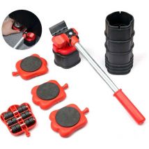 Furniture Moving Tool Set - Effortless Furniture Lifting Kit - 360° Sturdy Slides - Refrigerator/Sofa Moving Tool Kit mumu