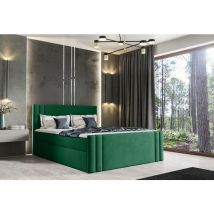 Boxspringbett carlott 200x200 Kontinentalbett mit Bettkästen amv 4311 - Furnix