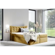 Polsterbett blazea 180x200 Doppelbett mit Bettkasten KR01 - Furnix