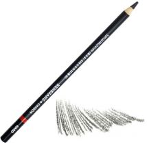 Fusain noir dans un crayon à dessin RENESANS Carbon HARD dans un cadre
