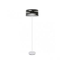 Fabrilamp - Odra 1xe27 Weiß/schwarz Holz 165x40x40 Cm Mark