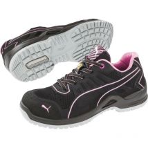Puma Fuse Technic Ladies Black/Pink Safety Trainers - Size 7