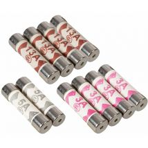 Powermaster Fuses 10pk - 3A, 5A & 13A