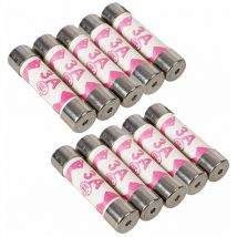 Powermaster Fuses 10pk - 3A