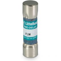 Fusibile cilindrico industriale, 10,3x38mm, 250V 10A, intervento ritardato, a norme ul-csa Littelfuse FLM010