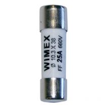 Wimex - Fusibile cilindrico, super rapido, CF10 ff, 10,3x38mm, 660V 8A 5403035