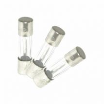 Set di 3 fusibili in vetro 10 a, 5 x 20 mm Debflex