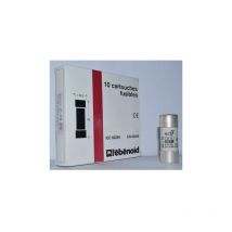 L'ebenoid - Fusible 25A cartouche 22X58mm gG usage industriel (boite de 10) hpc 120kA 660V avec voyant et percuteur ebenoid 061625