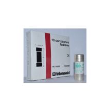 Fusible 50A cartouche 22X58mm aM usage industriel (boite de 10) hpc 80kA 660V avec percuteur ebenoid 060550