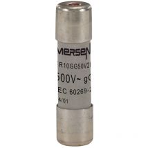 Fusible cartouche - 10 x 38 - gg - 20a - 500v - avec indicateur - boite de 10 Mersen x211551