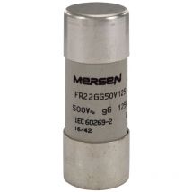 Mersen - fusible cartouche - 22 x 58 - gg - 10a - 690v - sans indicateur - boite de 10 t200761