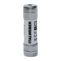 Fusible cilíndrico Italweber 10,3 x 38 mm CH10 aM 16A 500V 1422016
