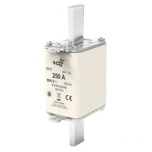 Aparelec - Fusible de cuchilla NH2C gg 80-250A 500V 120 kA Intensidad 160A