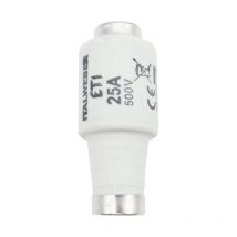Diazed Italweber dii fusible paso E27 curva rápida 25A 500V 1221025