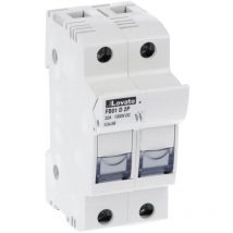 Portafusibles Lovato 32A para fusibles 10x38mm FB01D2P