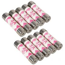 Fusibles, 10 pcs 3 A