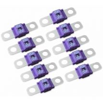 Fusibles type midi vendus par sachets de 10 pieces - dtail : 200 ampères
