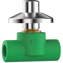 Aquatechnik Fusio-Technik Rubinetto Arresto Pp-R Sdr5 Incasso Cappuccio Ø25 - 40923