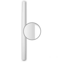 Profhome Decor - Fuste de media columna 116061 Profhome Columna Elemento decorativo estilo Neoclasicismo blanco
