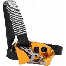 Fußsteigklemme, rechter/linker Fußsteigsteig, Outdoor-Kletter-Bergsteigerwerkzeug für Bergsteigen, Klettern, Feuerrettung (rechter Fuß)
