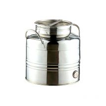 FUSTO ALIMENTI INOX AGGRAFFATO BASSO l 10 MILANO