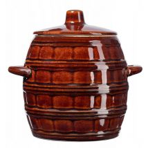 Fût en grès KADAX pour mariner le chou 2,5 L