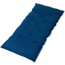 Futon xxl - Matelas de sol 195x100cm - Bleu petrole