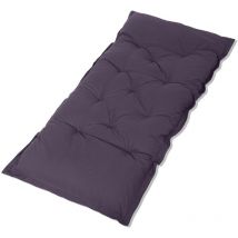 Futon xxl - Matelas de sol 195x100cm - Gris Carbone