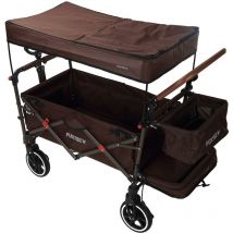 FUXTEC folding/foldable wagon FX-CT850 Brown