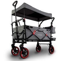 Folding/foldable wagon FX-CT850 Grey - Fuxtec