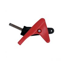 Support de roue avec freins noir Fuxtec chariot City gauche - Easy Smart droite