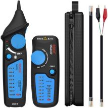 Durficst - FWT81 Traceur de fil RJ45 RJ11 Testeur de ligne réseau téléphonique lan tv Détecteur de ligne électrique Collation de câble Contrôleur de