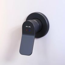 Am.pm Schwarz Unterputz Mischbatterie O. Brauseset Unterputz Duscharmatur Unterputz Dusch Armatur Unterputz Wannen-brausebatterie