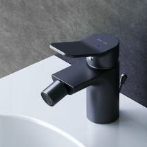 Schwarz Bidetarmaturen Bidetmischer Messing Bidet Set Mischer Kalt Warmwasser Mischer Sprayer Toilettenarmaturen - Am.pm