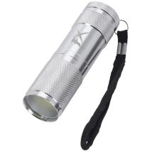 Lampe torche – Mini lampe de poche LED aluminium 1W 80lm – Ø25 x 85 mm – Alimentation électrique, Flux lumineux, Longueur, Puissance de l'éclairage, 