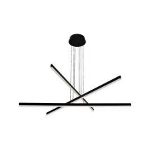Larissa Lighting - Fyti Plafonnier 48W 3000K Noir