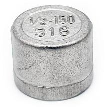 Innengewindestopfen 1/2" – Edelstahl 316 – 1/2" FW – 19 mm – 21 mm