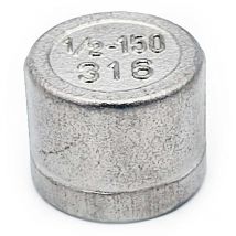 Pepte - G1/2Embout tuyau rond femelle en acier inoxydable 316