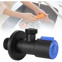 G1/2 Thread Angle Valve Stainless Steel Water Stop Valve for Bathroom Toilet SuppliesSingle Cold--Trimec