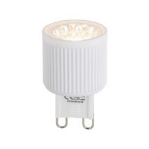 Luedd - G9 24mm 3-Stufen-dimmbare LED-Glühbirne 3W 300lm 2700K