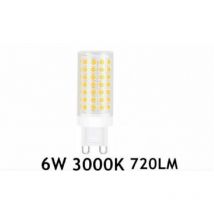 Trade Shop - Lampadina Led G9 6 Watt 720lm Luce Calda 3000k Naturale 4000k Fredda 6500k -
