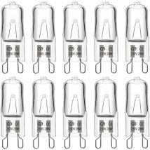 G9-Halogenlampe, 28 w, 230 v, 370 lm, 2700 k, warmweiß, dimmbar, G9-Kapselbirnen, für Kronleuchter, Landschaftslampen, Wandleuchten,