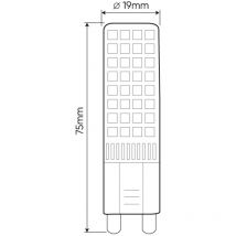 G9 led 10er Pack Leuchtmittel 12W Neutralweiß 1160 Lumen Stiftsockel Energiesparlampe Glühbirne Glühlampe sparsame Birne