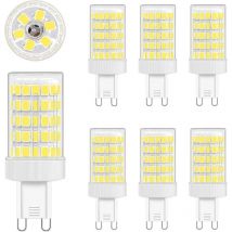 G9 Led-glühbirne, Kaltweiß, 10 W Led G9 6000 K Glühlampe, Entspricht 80 W Licht, 900 Lm, G9 Led-lampe, Ac 220 V, Hell, 360 ° Breiter Abstrahlwinkel, 
